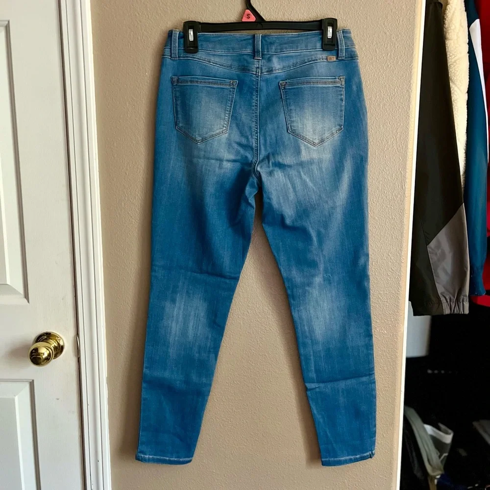 Sz 8 1822 Denim Blue Skinny Jeans - Picture 4 of 5